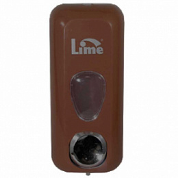 Диспенсер LIME д/жидкого мыла, 0,6л, заливной, коричневый (971005)